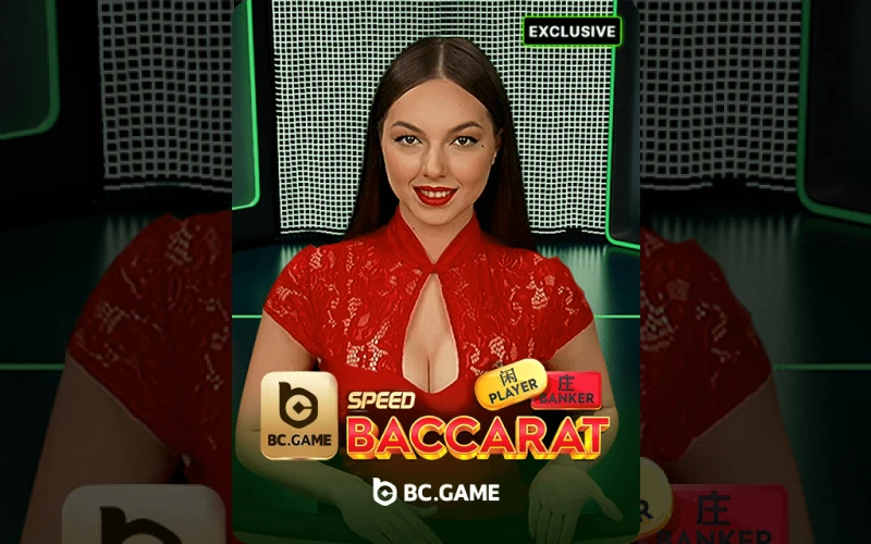 Get big cash with a live dealer in BC Speed Baccarat at BC Game.